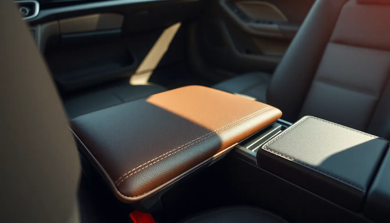 middle console cover